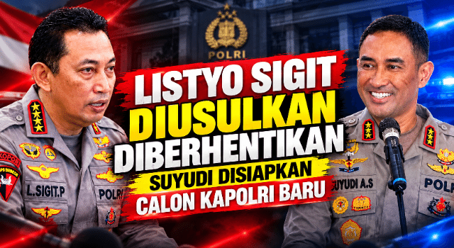 Prabowo Kirim Surpres Pergantian Kapolri, Komjen Suyudi Disiapkan sebagai Calon