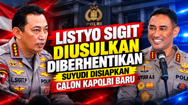 Prabowo Kirim Surpres Pergantian Kapolri, Komjen Suyudi Disiapkan sebagai Calon Prabowo Kirim Surpres Pergantian Kapolri, Komjen Suyudi Disiapkan sebagai Calon