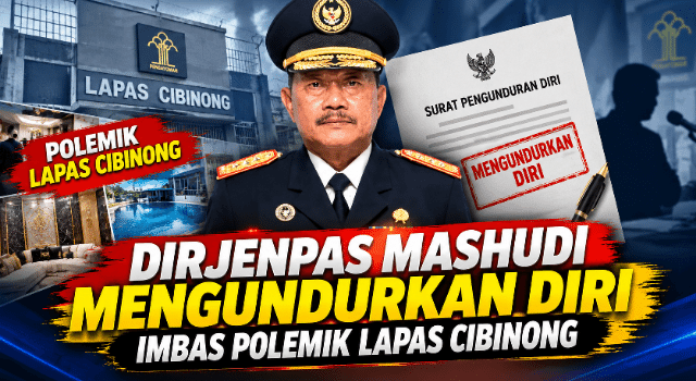 Dirjenpas Mashudi Mengundurkan Diri, Imbas Polemik Lapas Cibinong