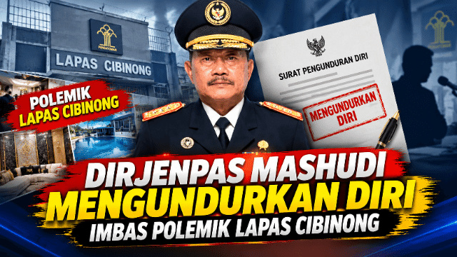Dirjenpas Mashudi Mengundurkan Diri, Imbas Polemik Lapas Cibinong
