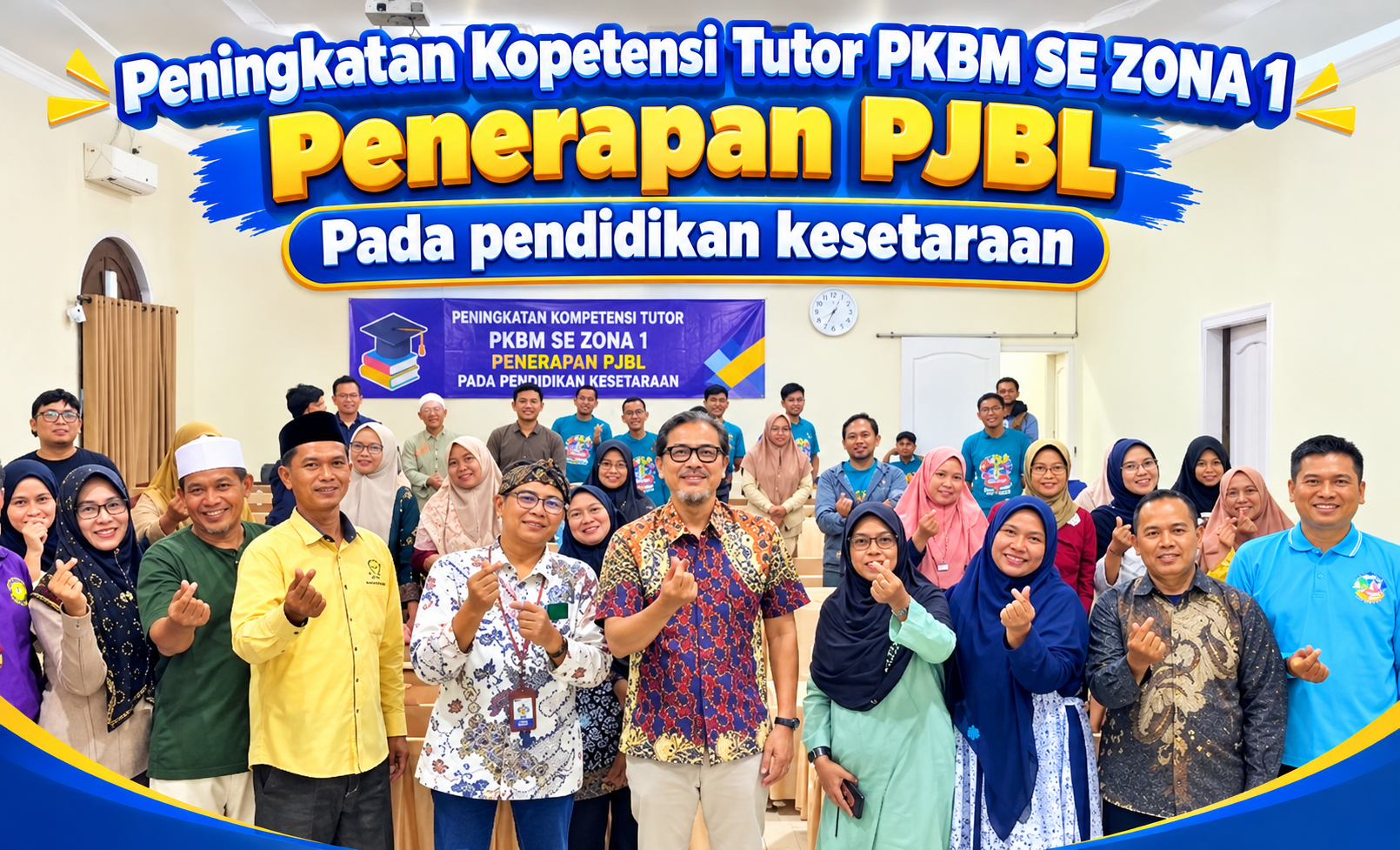 51 PKBM Kabupaten Serang Gelar In House Training: Tingkatkan Kompetensi Tutor dan Semangat Kreativitas Warga Belajar
