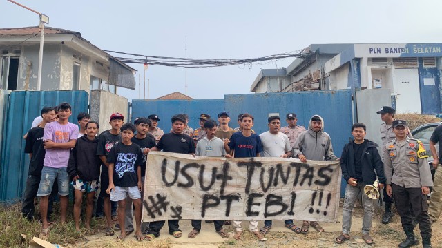 Masyarakat Bersama GEMAS Gelar Demo, Desak Penutupan PT EBI di Lebak dan Usut Dugaan Pelanggaran Perizinan